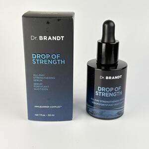 Dr. Brandt Drop of Strength All-Day Strengthening Serum - 1 Oz - Full Size - NIB